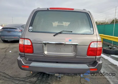 2000 Lexus Lx 470 z USA, uszkodzony, nr VIN JT6HT00W2Y0102384